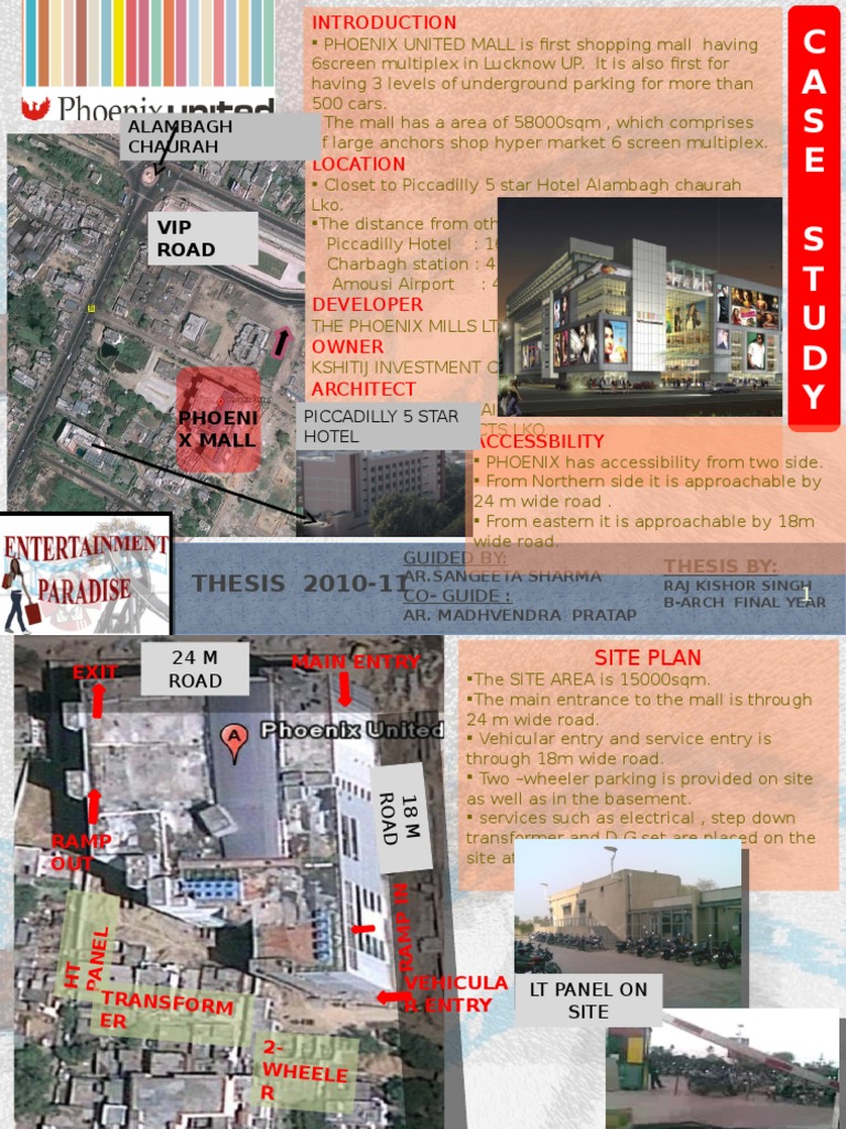 phoenix mall.pptx Basement Shopping Mall