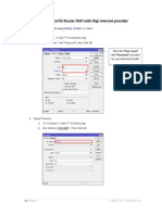 How To Setup MikroTik Router WiFi With Digi Internet Provider