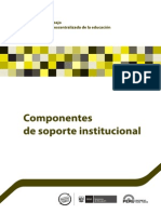 Componentes de Soporte Institucional