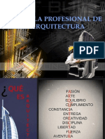 Orientacion Vocacional Arquitectura