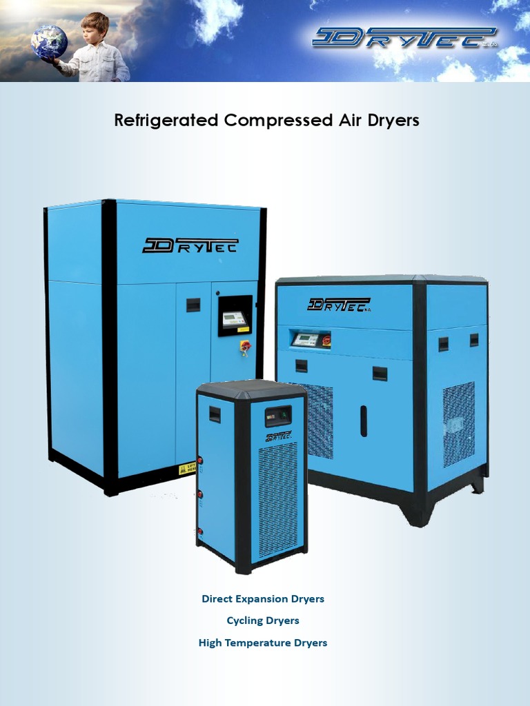 Drytec Refrigerated Air Dryers Overview | PDF | Clothes Dryer | Gas ...