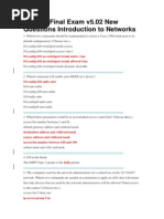 CCNA 1 Final Exam v5