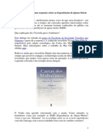 Uma Pergunta Sobre Experiências de Quase Morte