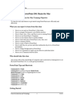 PowerPoint 2011 Basics for Mac Training