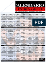 Calendario de Ejercicios Tapout XT PDF
