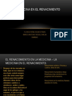 La Medicina en El Renacimiento