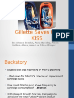 gillette saves the kiss