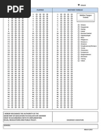 Nat Practice Test Answer Sheet