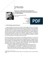 A Fernández 2004 - Teología, Materialismo, Mito y Redención en Walter Benjamin