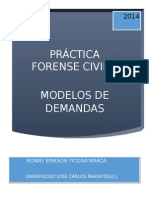 Modelos Demandas 2014