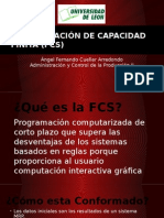 Programación de Capacidad Finita (FCS)