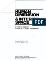Human Dimension & Interior Space