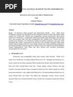 Download FILSAFAT JAWA DALAM SERAT WEDHATAMApdf by Arys Susanto SN258013336 doc pdf