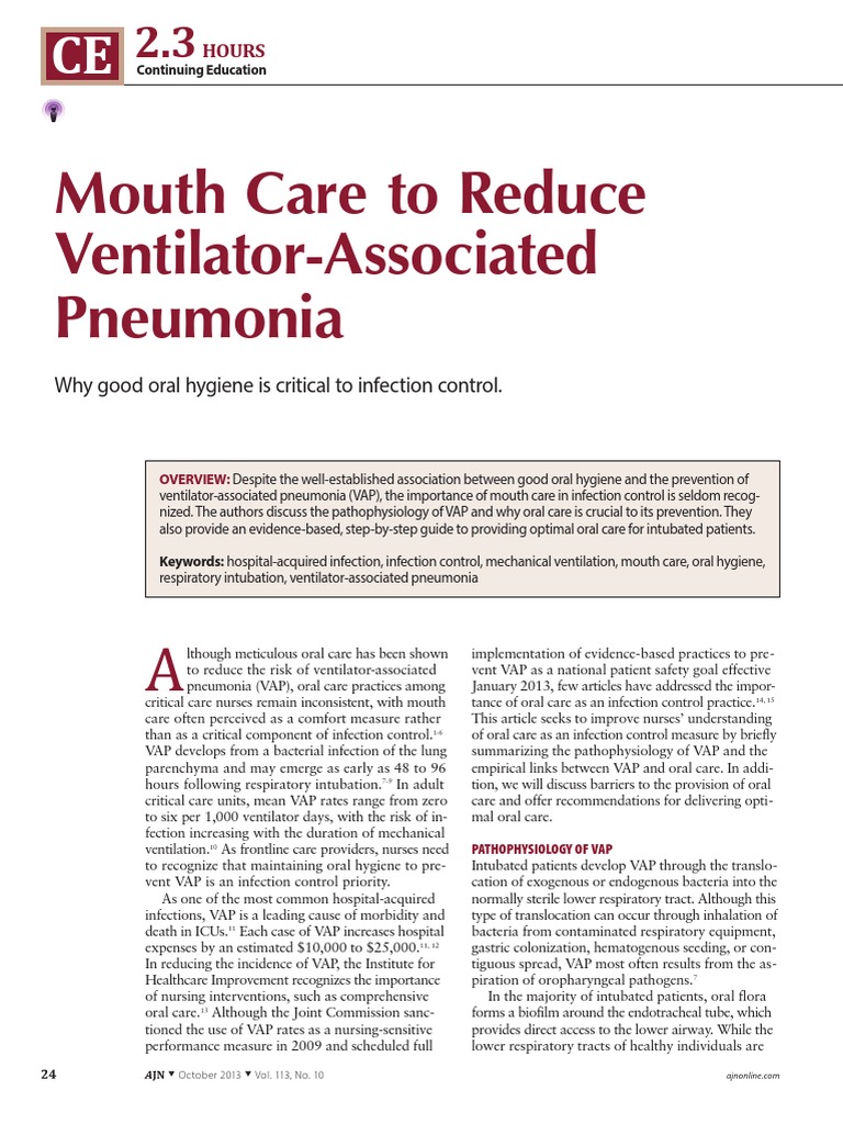 salt nic vape juice Prevention of ventilator-associated pneumonia