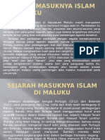 Sejarah Masuknya Islam Di Maluku