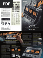 Zoom G3 Brochure