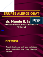 Erupsi Alergi Obat