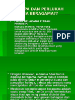 2.mengapa Dan Perlukah Manusia Beragama