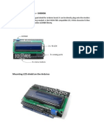 LCD SH Hield For A Arduino - SHD036: Ibrary