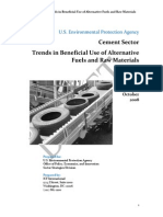 Trends in Beneficial Use of Alternative Fuels and Raw Materials