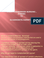 Isolationbarrier Nursing,Zoning