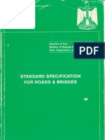 Standards and Specifications For Roads and Bridges