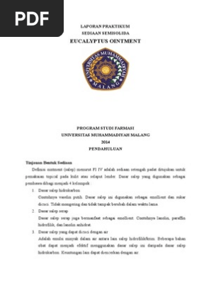 Laporan Farmasetika Pulveres Pdf - Belajar Online