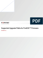 Supported Upgrade Paths For FortiOS™ Firmware To 5.2.2