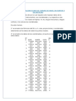 Curvas Nivel Surfer Autocad