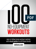 100 No Equipment Workouts