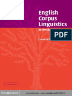 English Corpus Linguistics - An Introduction