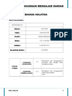 TPK Rancangan Mengajar Harian BM