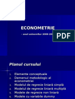 Curs8 Econometrie Ipoteze