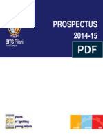 Bits Pilani Prospectus 2015