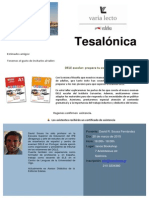 Cartel Tesalónica 2015