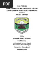 Download laporan mini project Gizi Buruk by Rendy Andika SN258054520 doc pdf