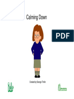 Calming Down Girl Blank