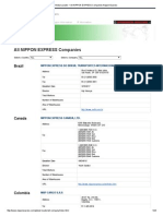Global Locator - All NIPPON EXPRESS Companies - Nippon Express