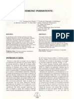 Caso Clinico Persistencia Conducto Arterioso