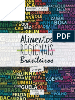 Livro Alimentos Regionais Brasileiros
