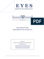 ReglaMento Parlamento Andalucia