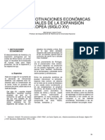 2. Las Motivaciones Que Produjeron La Expansión Europea en El Siglos XV y XVI. 2014