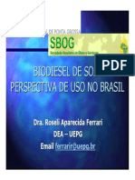 Biodiesel Soja Perspectivas Uso No Brasil