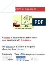 systems of equations proulx