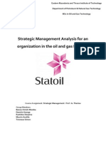 Strategic Analysis - Statoil