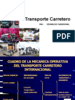 Transporte Carretero: Camiones Completos, Parciales, Fletes, Importación, Exportación