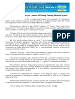 Mar07.2015 Bcongress To Probe Delayed Releases of Tulong Dunong Financial Grants