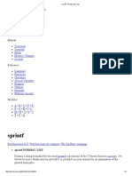 Sprintf - Perldoc - Perl