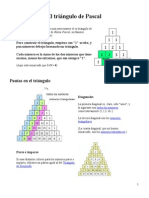 El Triángulo de Pascal