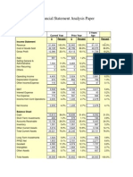 Financial Statement Analysis Paper Example_2
